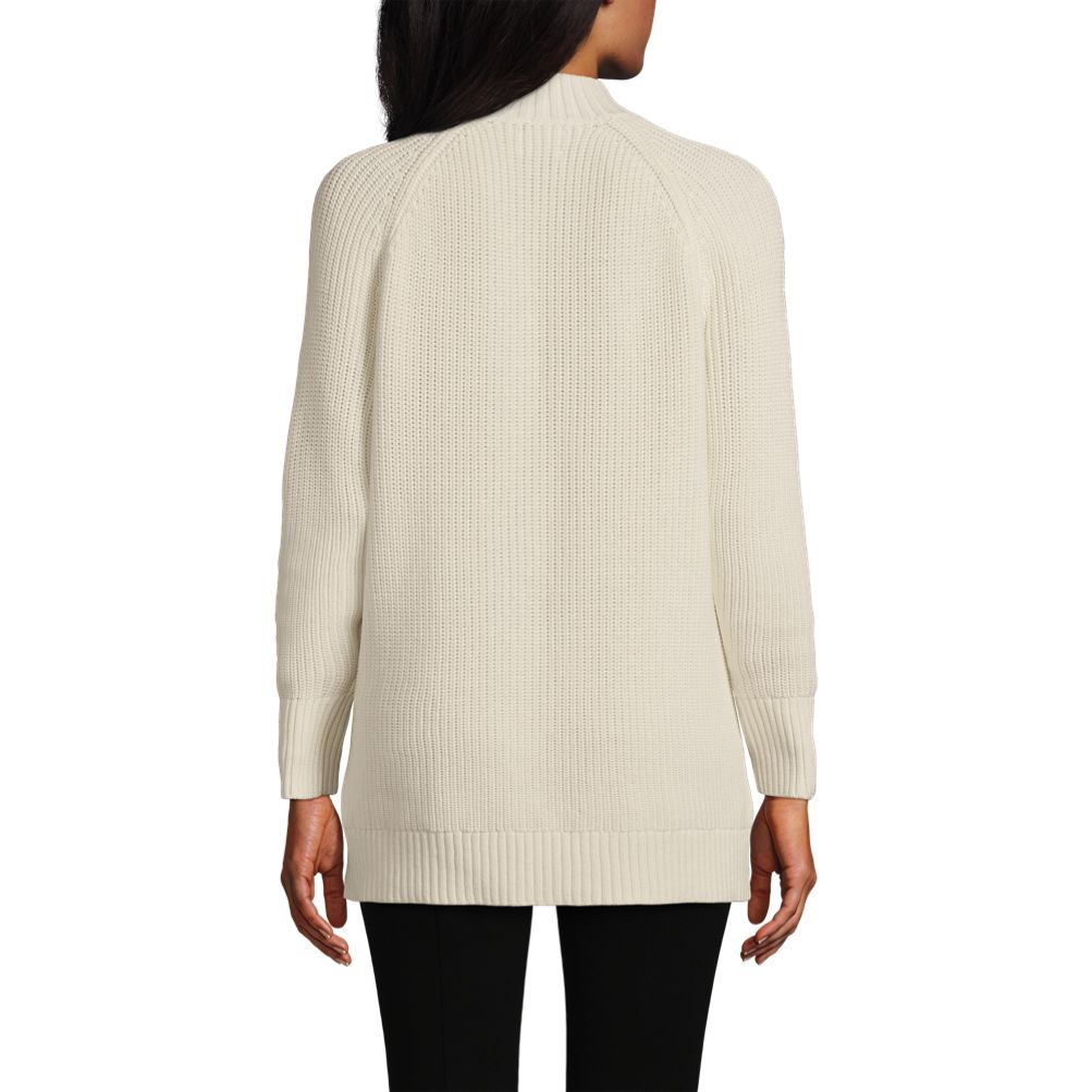 67▢アンドワンダー dryrip long pullover UT0106-6 Women's Drifter Shaker Easy Fit Mock Neck Tunic Sweater