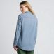 Women's Denim Button Front Shirt, Back