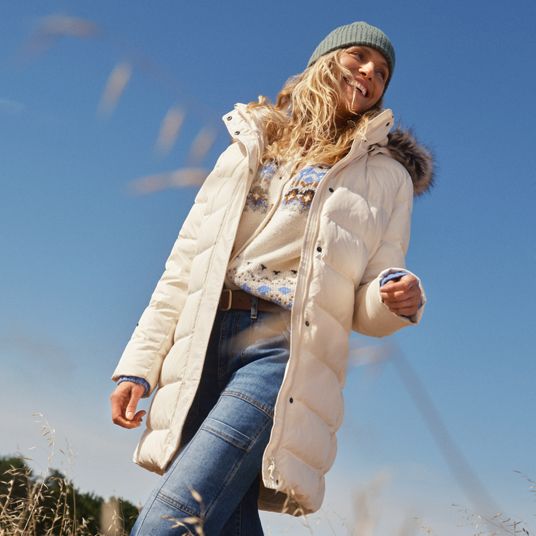 Hooded winter jacket shop