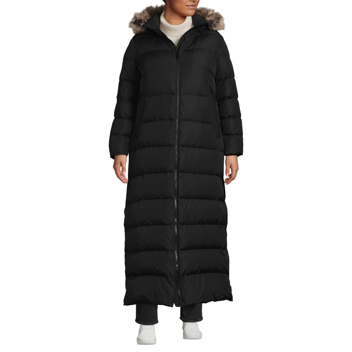 Women's Wide Channel 600 Down Puffer Long Maxi Coat