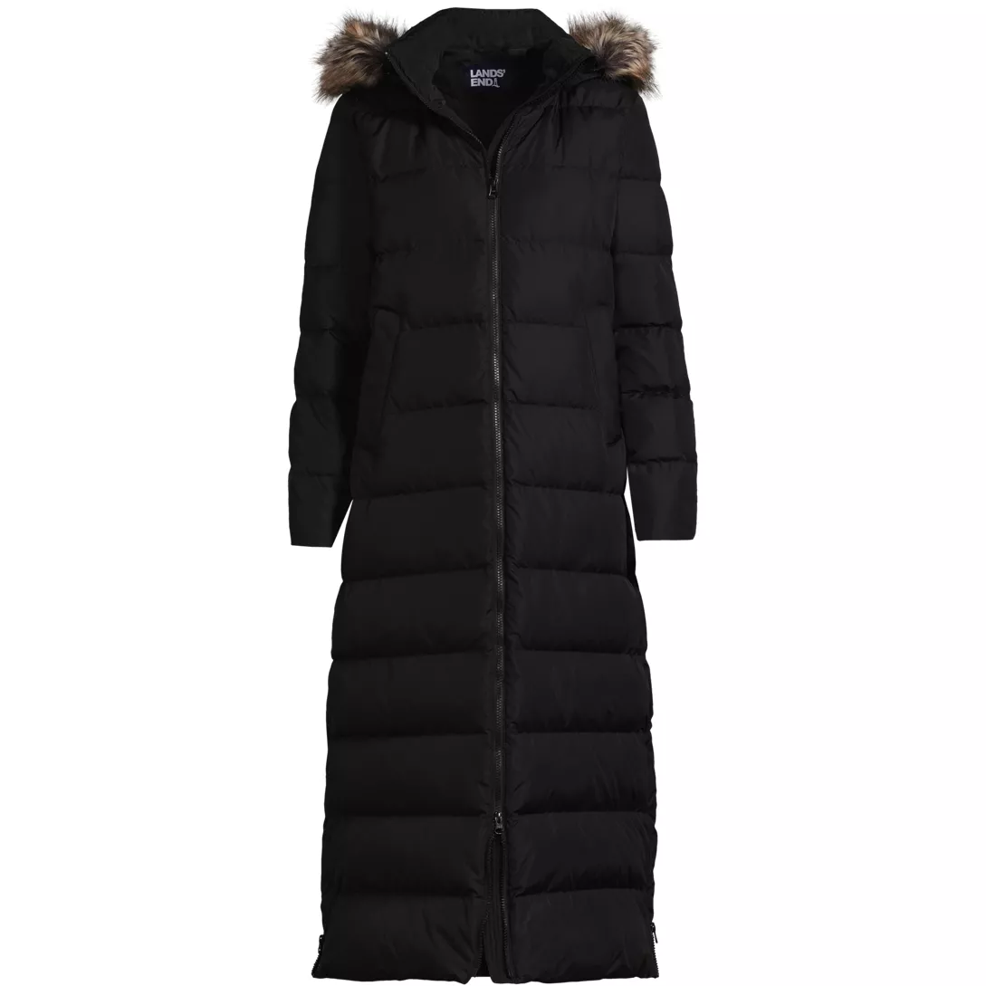Women's Wide Channel 600 Down Puffer Long Maxi Coat