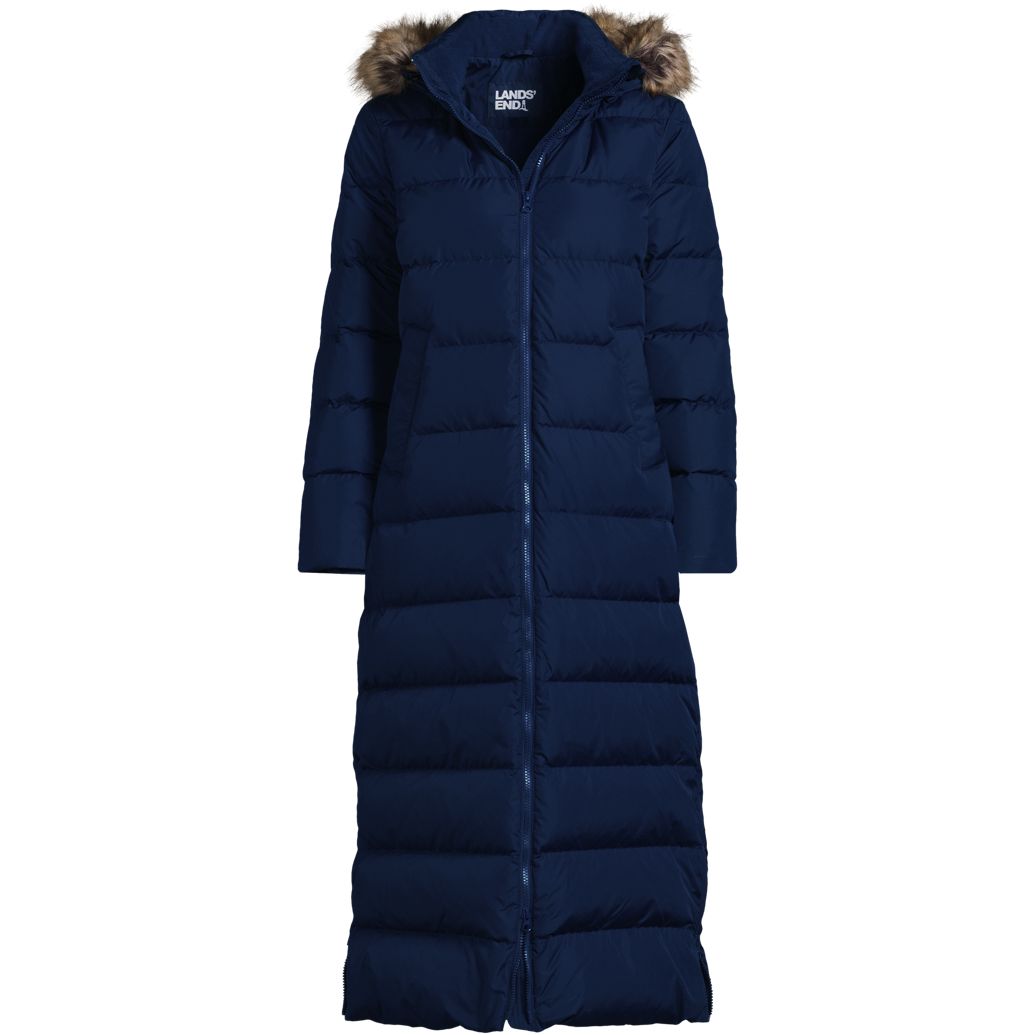 Women's Wide Channel 600 Down Puffer Long Maxi Coat