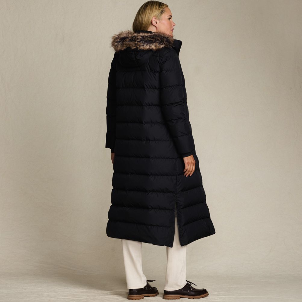 Women's Max 600 Down Long Maxi Coat | Lands' End