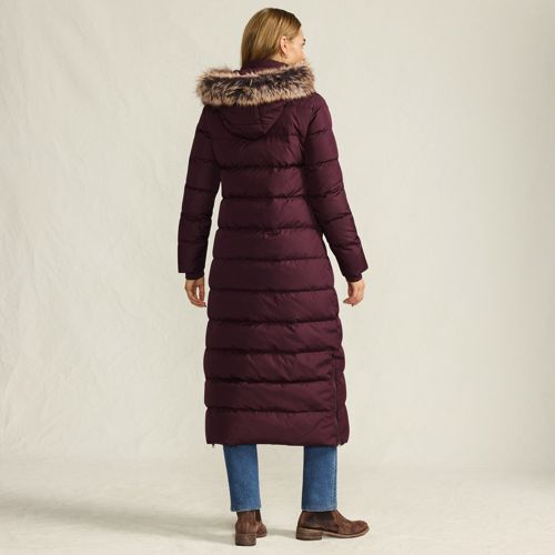 Women's Max 600 Down Long Maxi Coat, Back