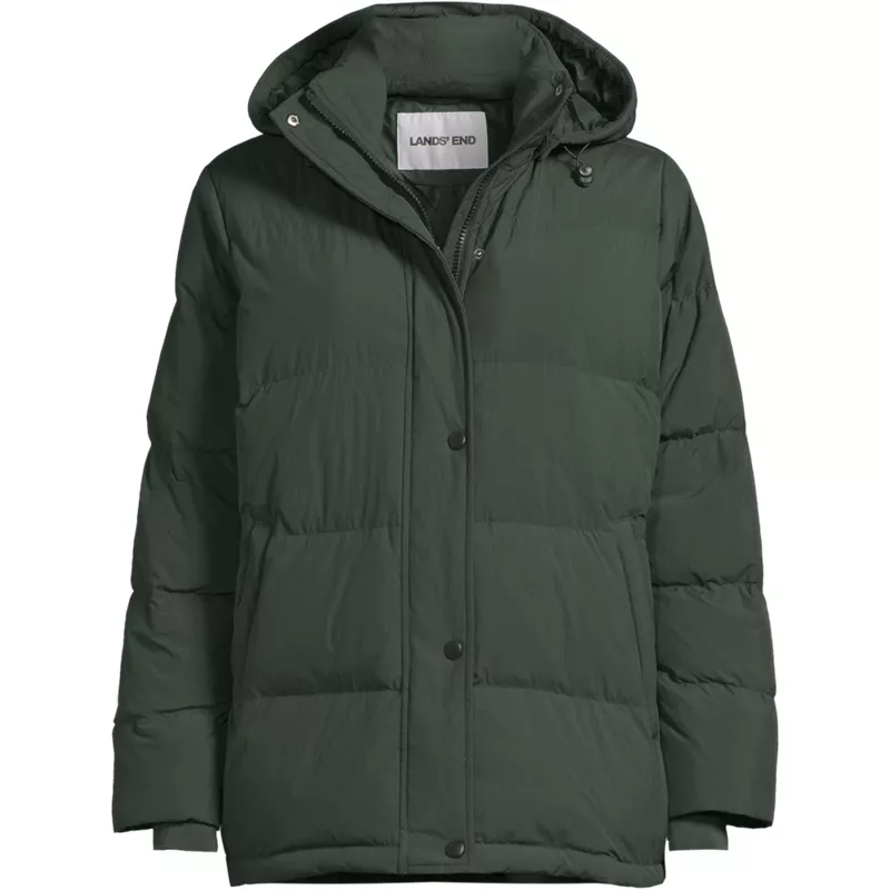 Women's Plus Size Max 600 Down Puffer Jacket, Front
