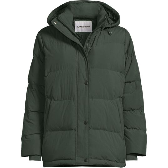 Regular Green Nylon Outerwear | Lands' End