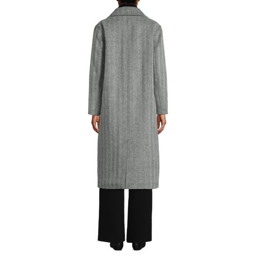Women's Insulated Double Breasted Wool Coat - image 3