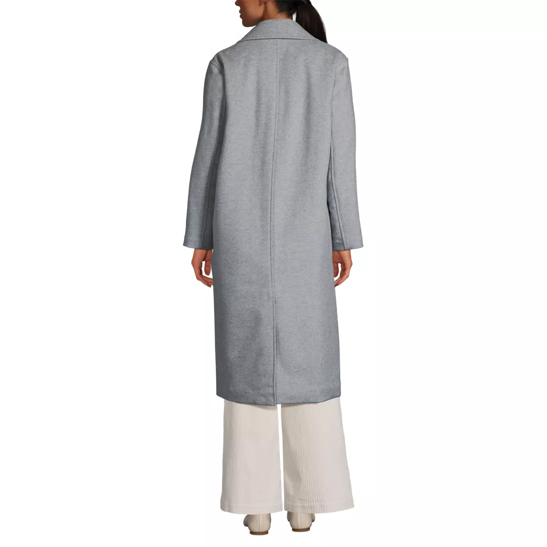 Women's Insulated Double Breasted Wool Coat