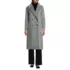 Women's Insulated Double Breasted Wool Coat, Front