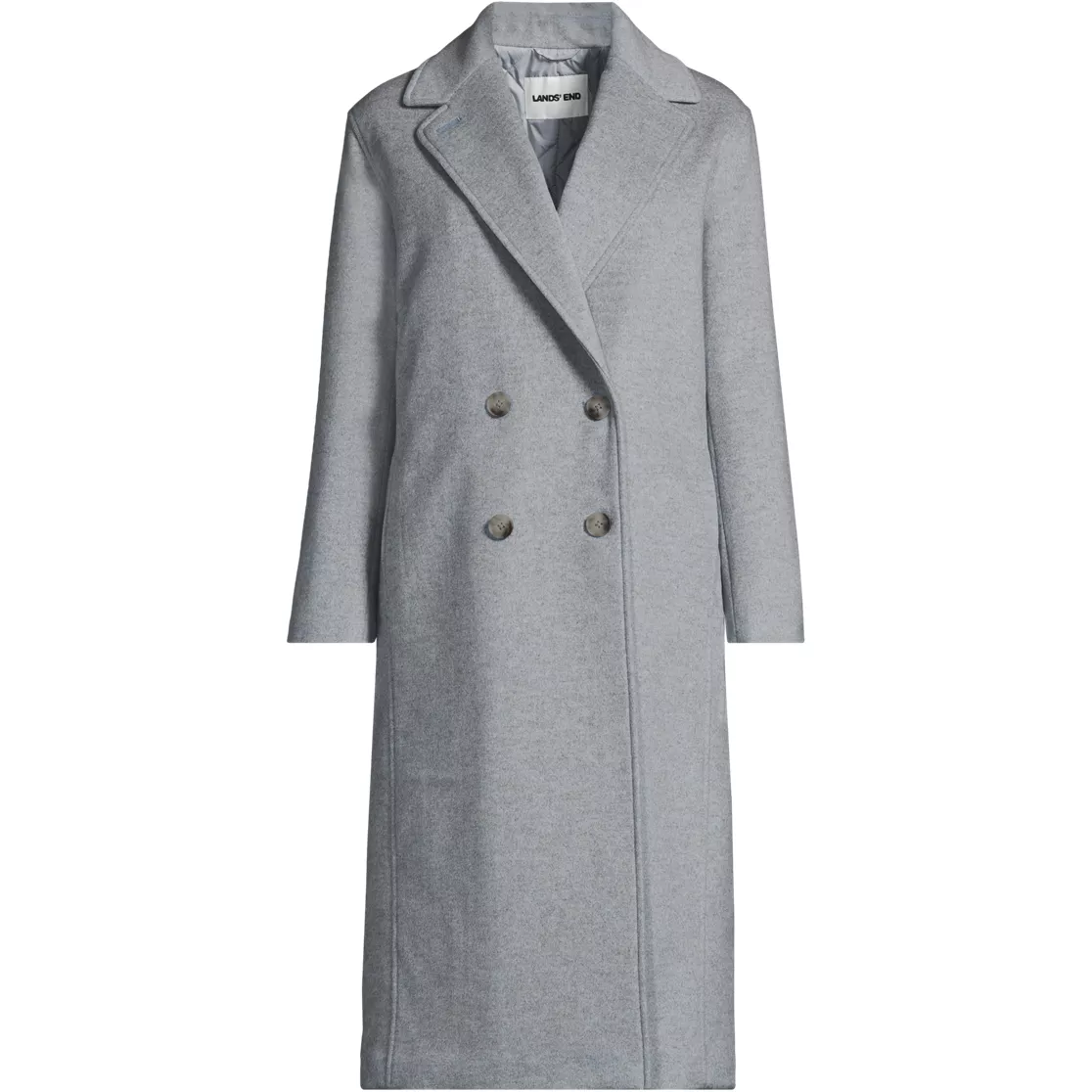 Women's Insulated Double Breasted Wool Coat