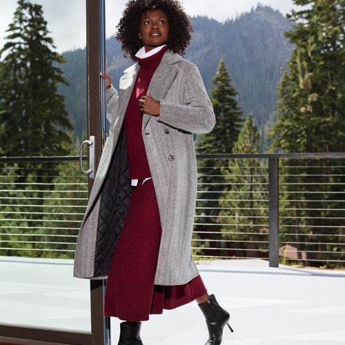 Lands’ End Luxe purchases Wool Coat. Plus size 20W.