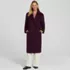 Women's Insulated Double Breasted Wool Coat, Front