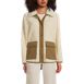 Women's Fleece Sherpa Quilted Jacket, Front