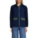 Women's Mixed Media Sherpa Fleece Jacket, Front