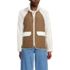 Women's Mixed Media Sherpa Fleece Jacket, Front