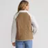 Women's Mixed Media Sherpa Fleece Jacket, Back