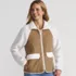 Women's Mixed Media Sherpa Fleece Jacket, Front