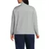 Women's Plus Size Anyweather Fleece Half Zip Pullover, Back
