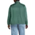Women's Plus Size Anyweather Fleece Half Zip Pullover, Back