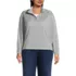 Women's Plus Size Anyweather Fleece Half Zip Pullover, Front