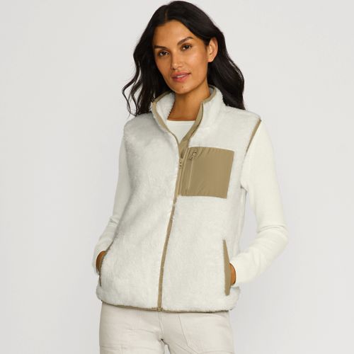 Women's Cozy Sherpa Fleece Vest, Front