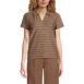 Women's Textured Boxy Polo, Front