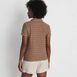 Women's Textured Boxy Polo, Back