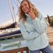 Women's Luxe Fleece Quarter Zip, alternative image