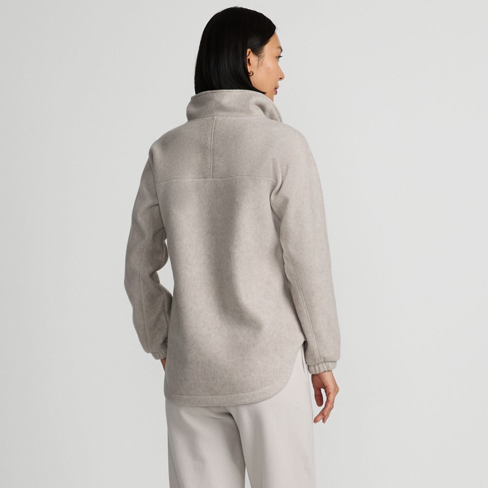 Women's Luxe Fleece Quarter Zip | Lands' End