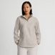 Women's Luxe Fleece Quarter Zip, Front