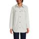 Women's Luxe Fleece Shirt Jacket, Front