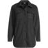 Women's Luxe Fleece Shirt Jacket, Front