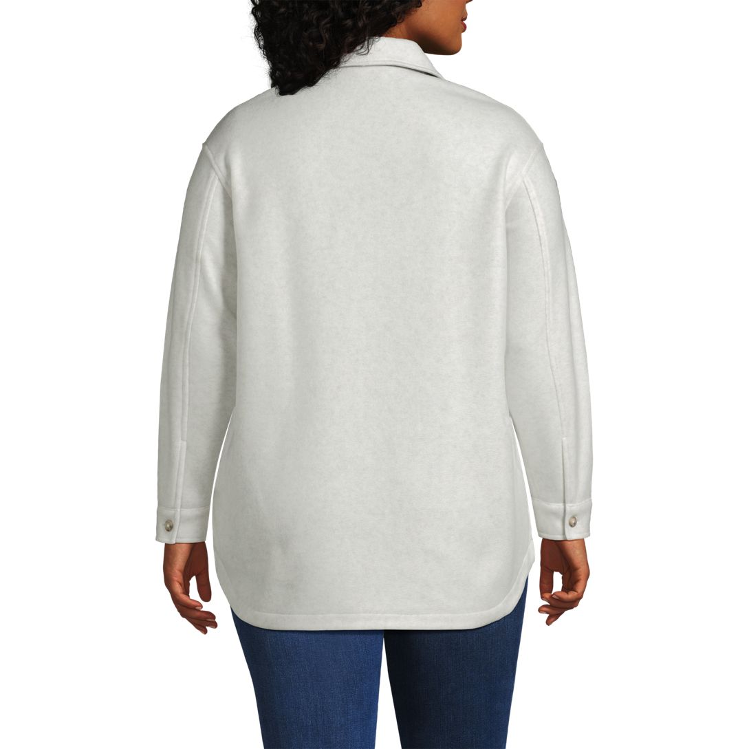 Women's Luxe Fleece Shirt Jacket