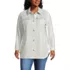 Women's Plus Size Luxe Fleece Shirt Jacket, Front