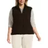 Women's Plus Size Anyweather Reversible Quilted Insulated Vest, Front