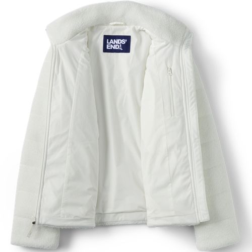 Women's Sherpa Fleece Puffer Jacket - image 4