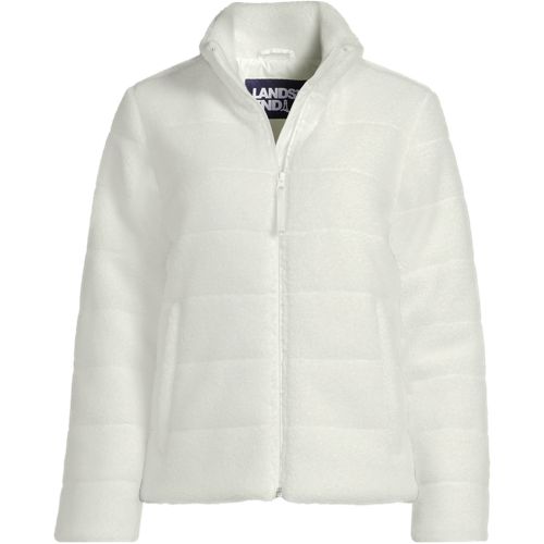 Women's Sherpa Fleece Puffer Jacket - image 2