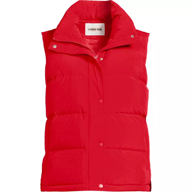 Women's Plus Size Max 600 Down Puffer Vest, Front