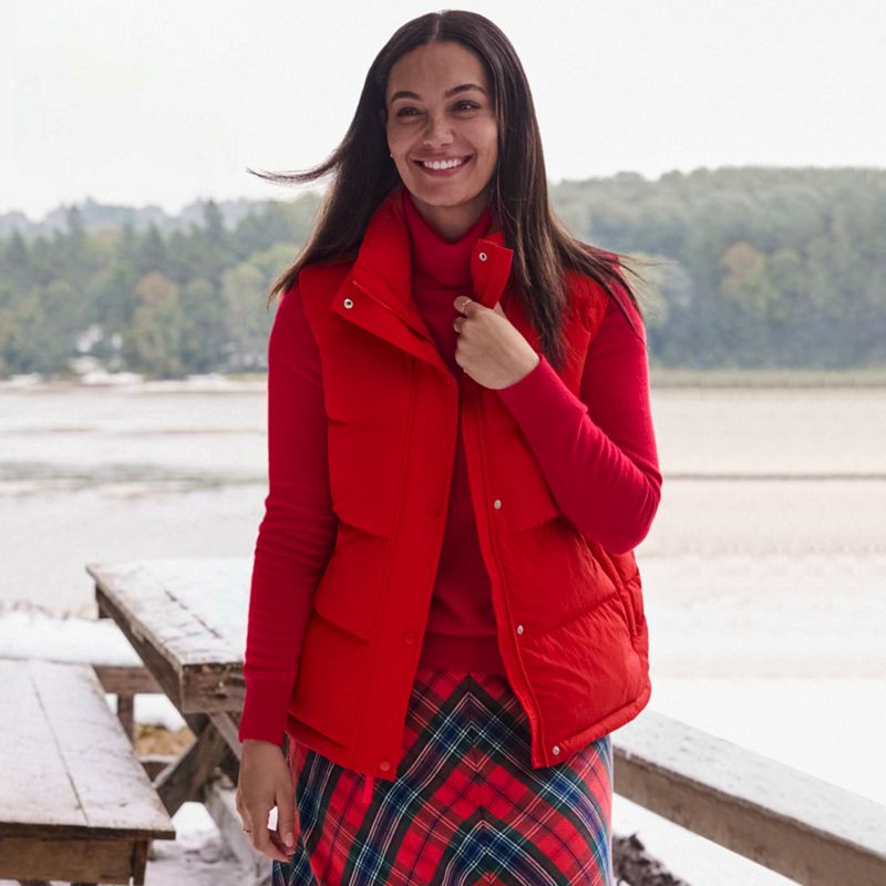 Women's Max 600 Down Puffer Vest | Lands' End