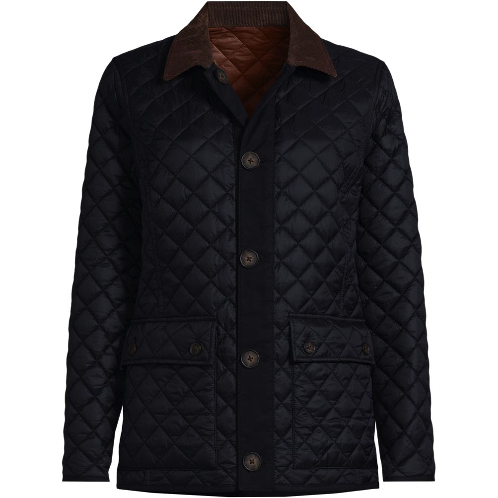 Lands end quilted jacket on sale