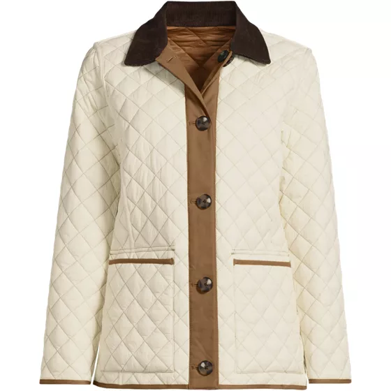 Women's Reversible Barn Quilted Insulated Jacket - primary