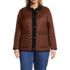 Women's Plus Size Reversible Barn Quilted Insulated Jacket, Front