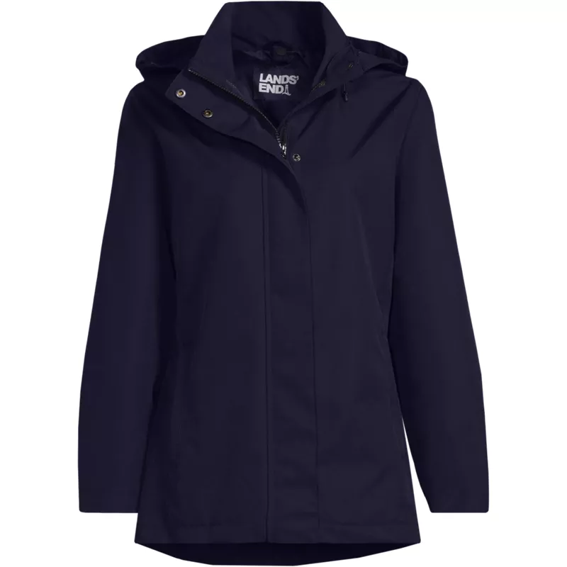 Women's Plus System Hooded Shell Jacket, Front