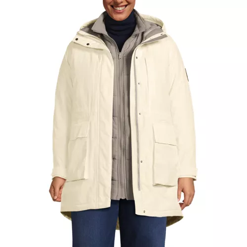 Women's Plus Size Squall Waterproof Insulated 3 in 1 Winter Parka, alternative image