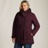Women's Plus Size Squall Waterproof Insulated 3 in 1 Winter Parka, Front