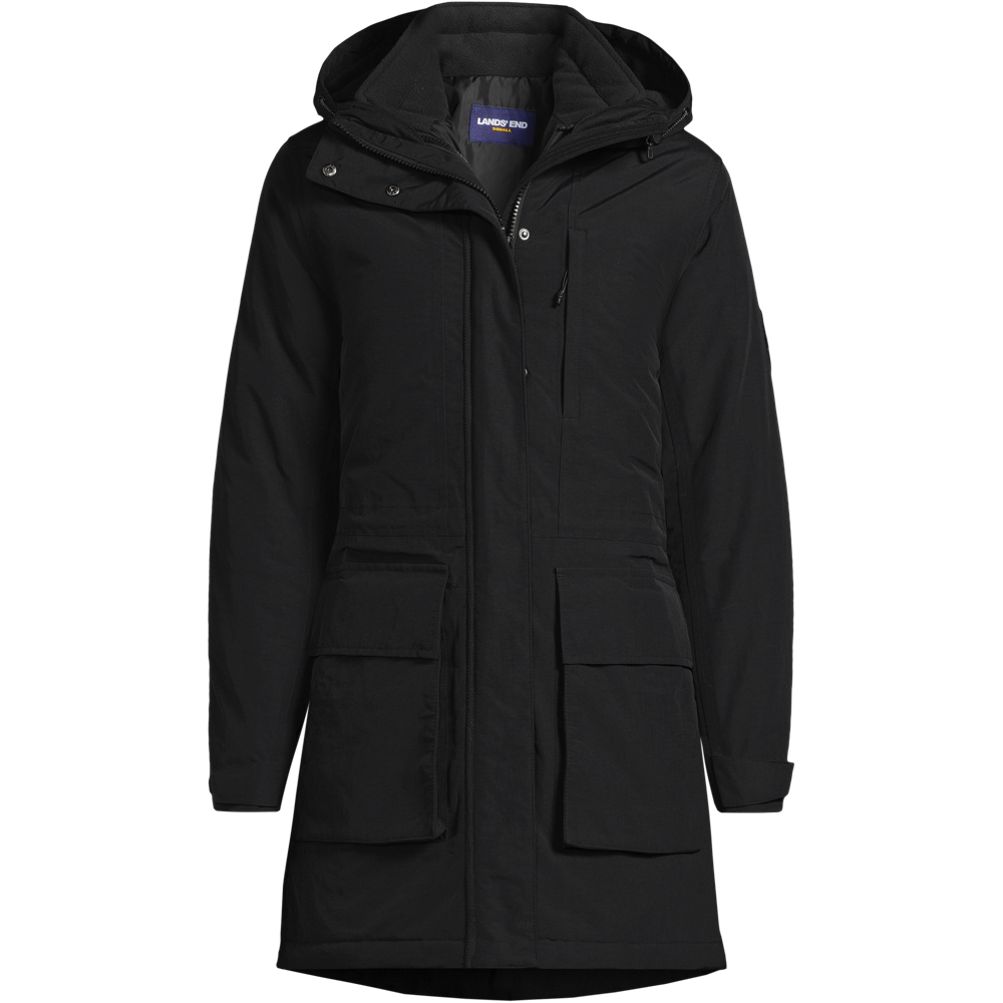 Lands end long squall coat on sale