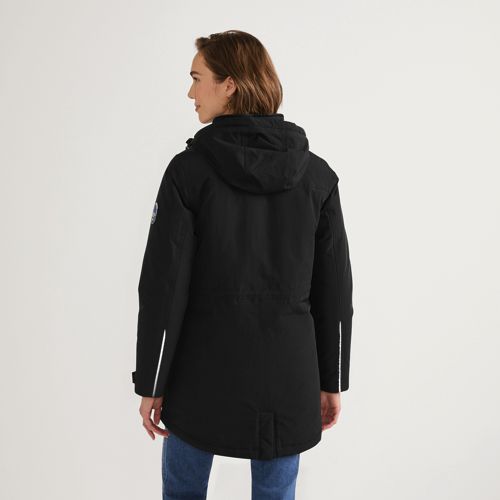  Lands' End Wasserdichter 3-in-1-parka Squall, Damen, Größe:32-34 Regular, Schwarz, Polyester/nylon, By Lands' End 