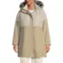 Women's Plus Size Wool Hybrid Coat, Front