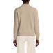 Women's Cashmere Johnny Collar Sweater, Back