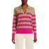 Women's Cashmere Johnny Collar Sweater, Front